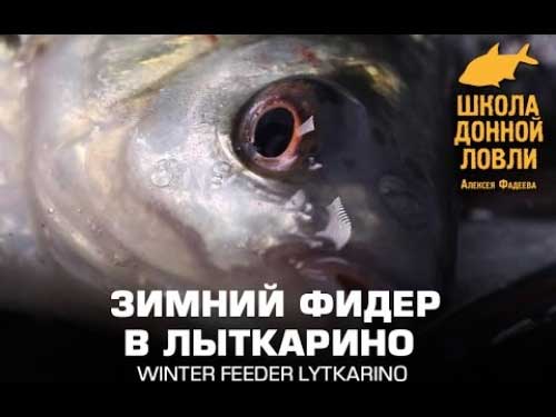 Рыбалка на Москве-реке зимой
